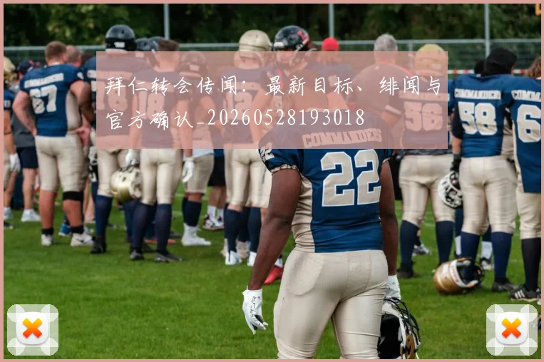 拜仁转会传闻:最新目标、绯闻与官方确认_20260528193018